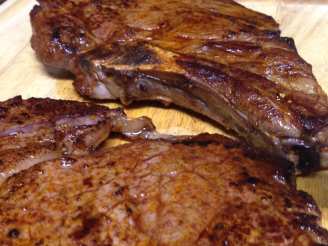 Pan-Seared Rib Eye Steak With Smoked Paprika Rub