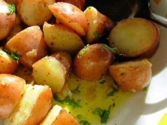 Olive Oil Glazed Potatoes