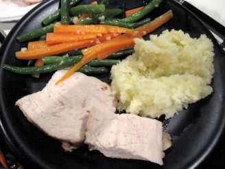 Green Beans and Carrots Sauteed in Butter and Garlic