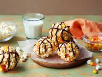 Basketball Popcorn Balls from Abc's the View
