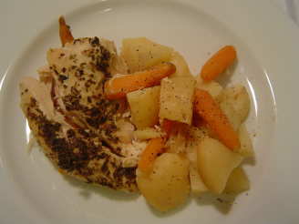 Crock Pot Greek Chicken and Potatoes