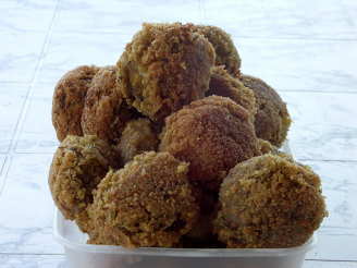 Fried Spiced Dhal Balls (Vadi)