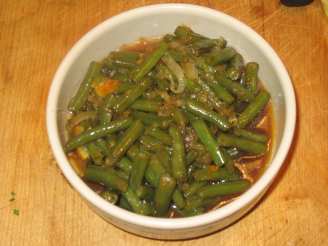 Orange-Soy Glazed Green Beans