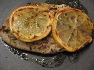 Herb Flounder With Lemon Vinaigrette