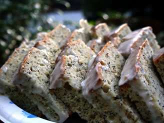 Poppy Seed Loaf With Lemon Icing