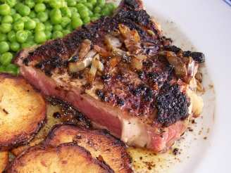 Pan-Broiled Steak With Whiskey Sauce