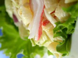Easy Seashell Krab Salad