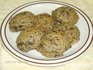Low Fat Whole Wheat Banana Nut Chocolate Chip Cookies