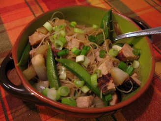 Curried Noodles With Pork