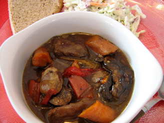 Crock Pot Beef and Mushroom Stew