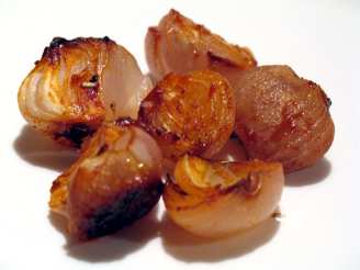 Sweet and Sour Roasted Onions