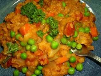 Spicy Lentil and Vegetable Dish