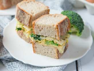 Broccoli and Egg Sandwich