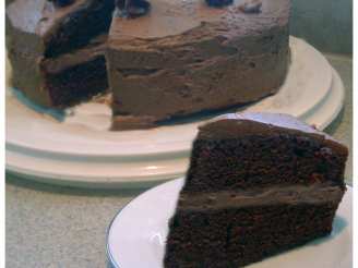 Double-Chocolate Layer Cake