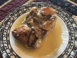 New Orleans Bread Pudding With Amaretto Sauce