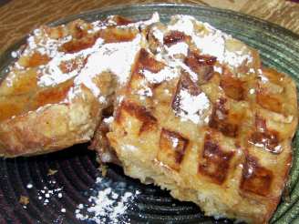 Weekend French Toast Waffles
