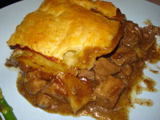 Steak and Kidney Pie With Guinness