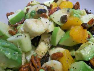 Lite Fruit Salad With Honey Poppy Seed Dressing by Paula Deen