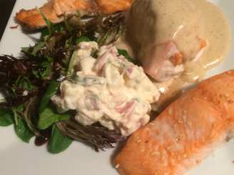 Chicken Breast Stuffed With Smoked Salmon With Cheese and Salmon