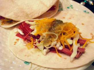 Corned Beef and Cabbage Tacos