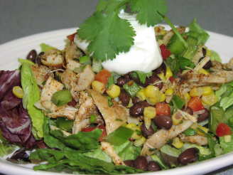 Ww Southwestern Chicken-Bean Salad