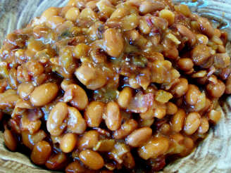 Spicy Maple Baked Beans
