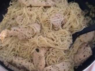 Chicken Scampi With Pasta