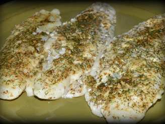 Oven Baked Maine Fish