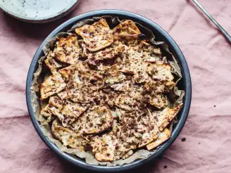 Banana Nut Matzoh Kugel