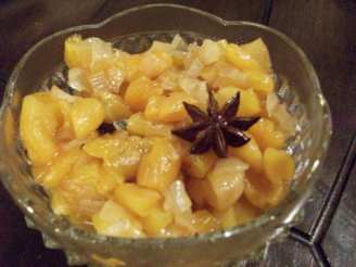 Dried Apricot Chutney With Star Anise