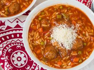 Italian Meatball Soup - Quick