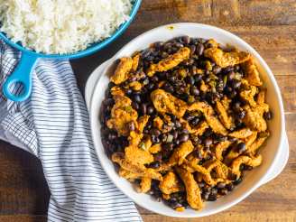 Chicken with Black Beans and Rice