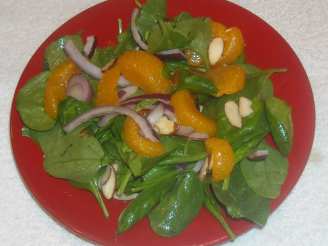 Mandarin Spinach Salad