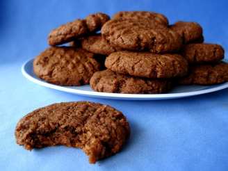 Soft and Fudgy Peanut Butter Cookies