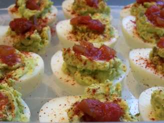 South of the Border Deviled Eggs
