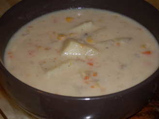 Cheesy Potato Corn Soup
