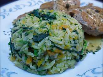 Spinach Orzo