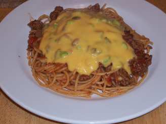 Cowboy Spaghetti With Cheese Sauce - Rachael Ray