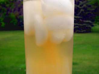Sparkling Honey Lemonade in Citrus-Salt Rimmed Glasses
