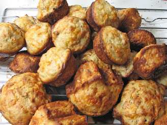 Savory Cheese, Cranberry and Herb Mini Muffins