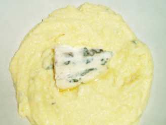 Creamy Blue Cheese Polenta