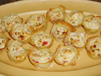 Cheesy Crab Tarts