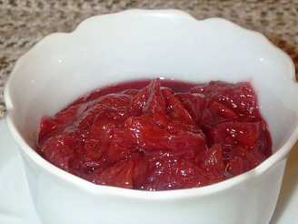 Rhubarb Cherry Compote