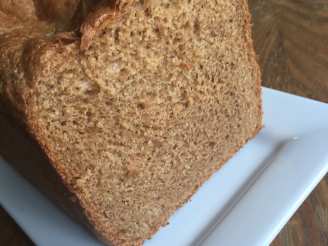 100% Whole Wheat Bread (Bread Machine)