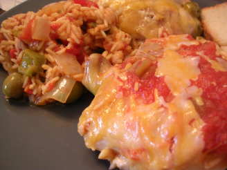 Oven-Baked Spanish Chicken With Rice