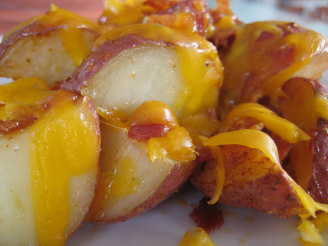 Red Skin Potatoes With Bacon and Cheese