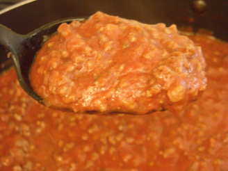 Molidol's Meaty Spaghetti Sauce