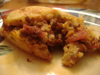 Beef and Cornbread Squares