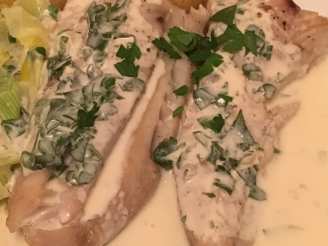 Oven Baked Fish in White Wine