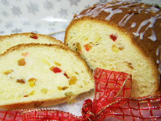 Sugar Plum Bread With Homemade Butter